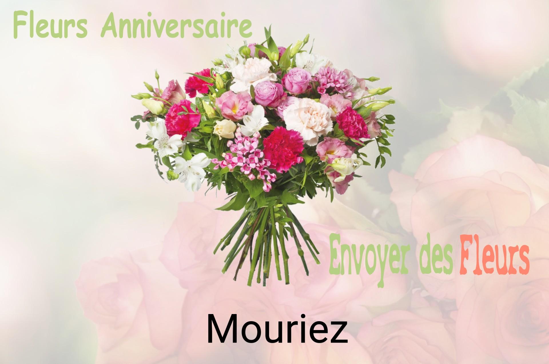 Bouquet de fleurs d’anniversaire livré à Mouriez